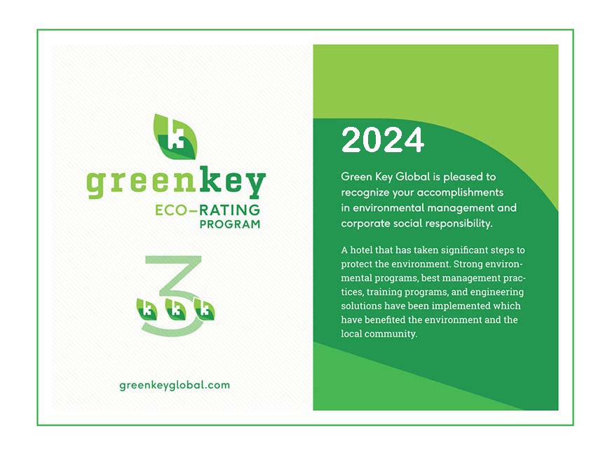 Green Key 3 Award – BWP Emerald Isle